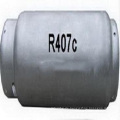 OEM verfügbares Kühlgas hfc-R407C Nicht nachfüllbarer Zylinder 13,6 kg Verdunstter Rückstand 0,01% für den indonesischen Markt